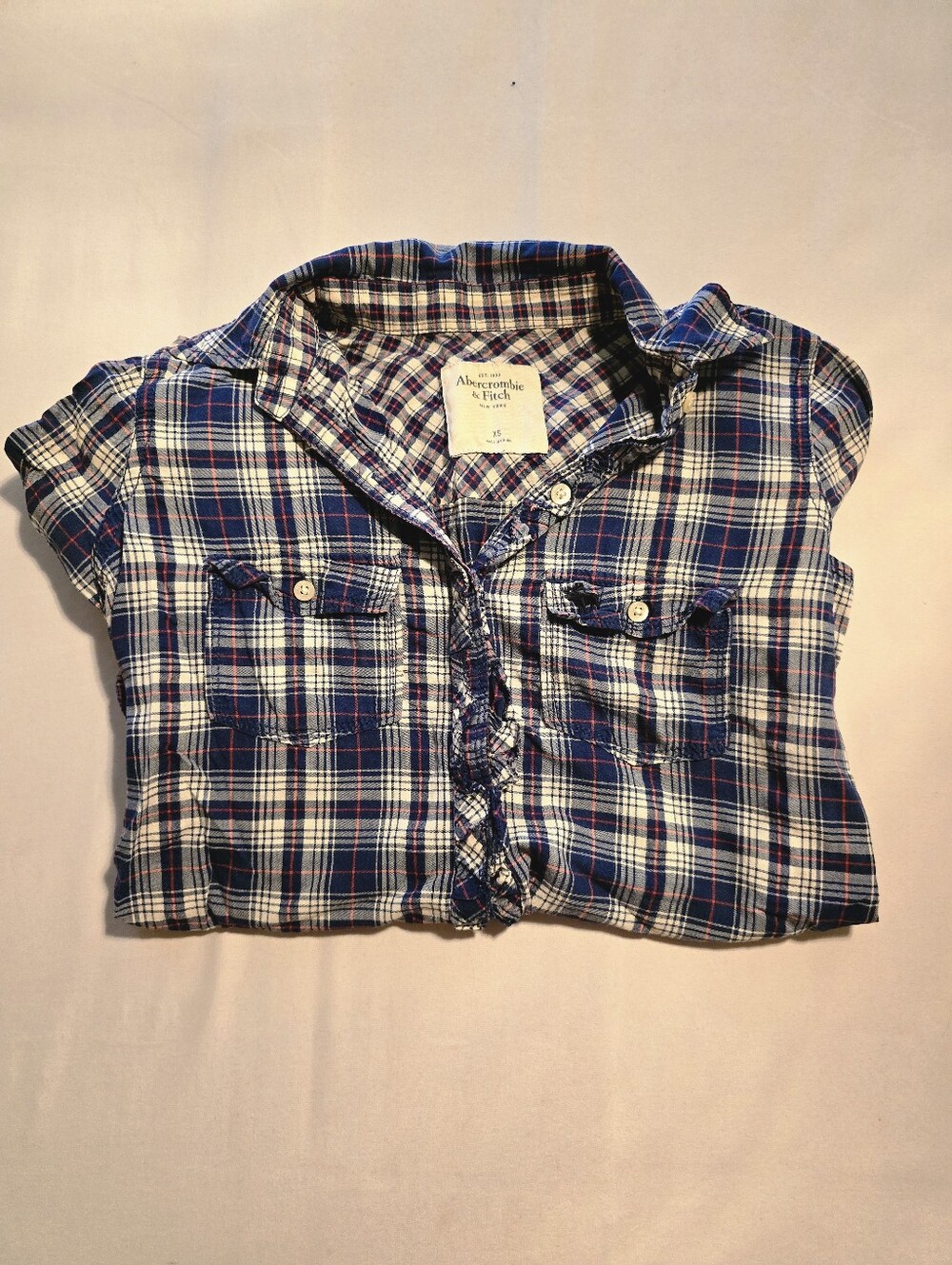 Vintage Abercombie And Fitch Plaid Size XS